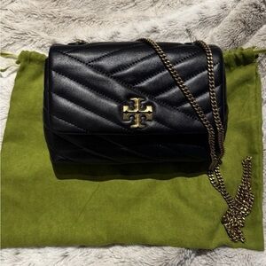 Tory Burch Kira Chevron Quilted
Leather Mini Crossbody Bag